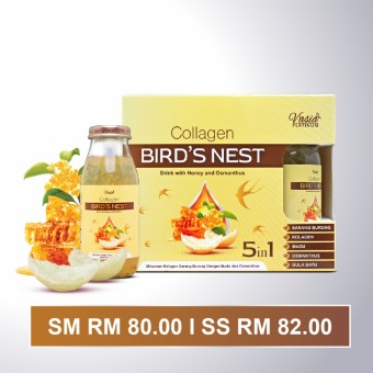 V'ASIA COLLAGEN BIRD'S NEST DRINK with HONEY & OSMANTHUS