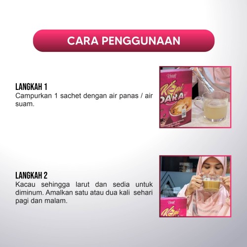 V'ASIA KOPI DARA - Kekal Bertenaga Persis Dara