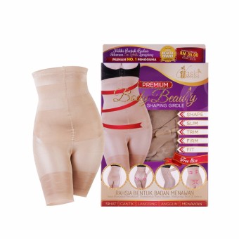 Premium Body Beauty  Shaping Girdle - Nude