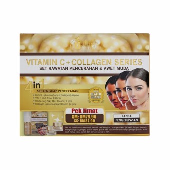 Set Rawatan Pencerahan & Awet Muda 4 in 1