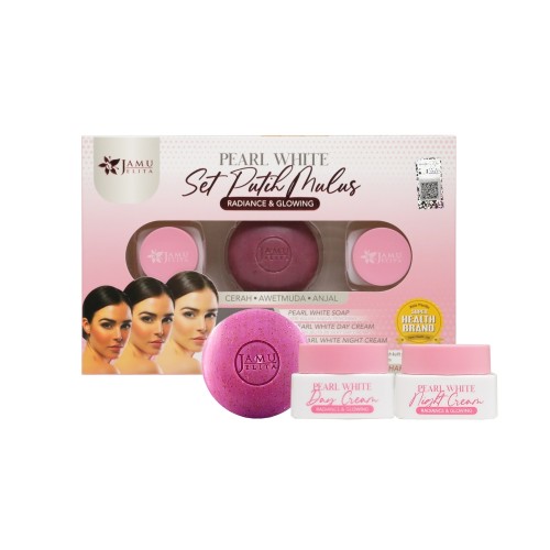 PEARL WHITE SET PUTIH MULUS (3 IN 1)