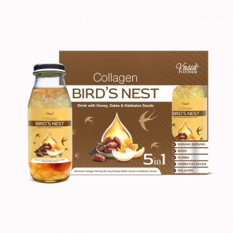 V'ASIA COLLAGEN BIRD'S NEST DRINK WITH HONEY DATES & HABBATUS SAUDA